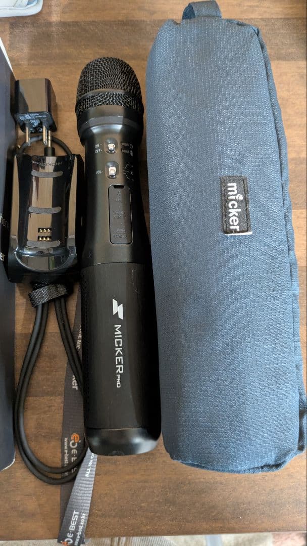 MICKER pro マイク 専用ケース付き