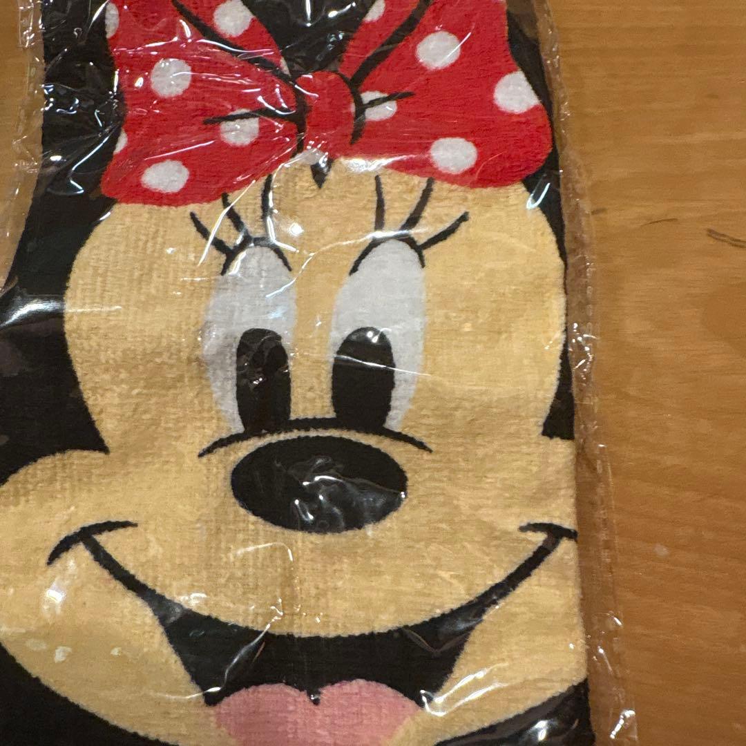 ディズニー フェイスタオル 青