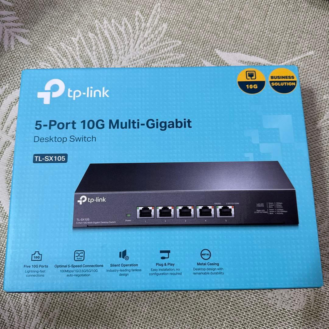 ルーター・ネットワーク機器 TP-Link5-Port 10G Multi-Gigabit TL-SX105