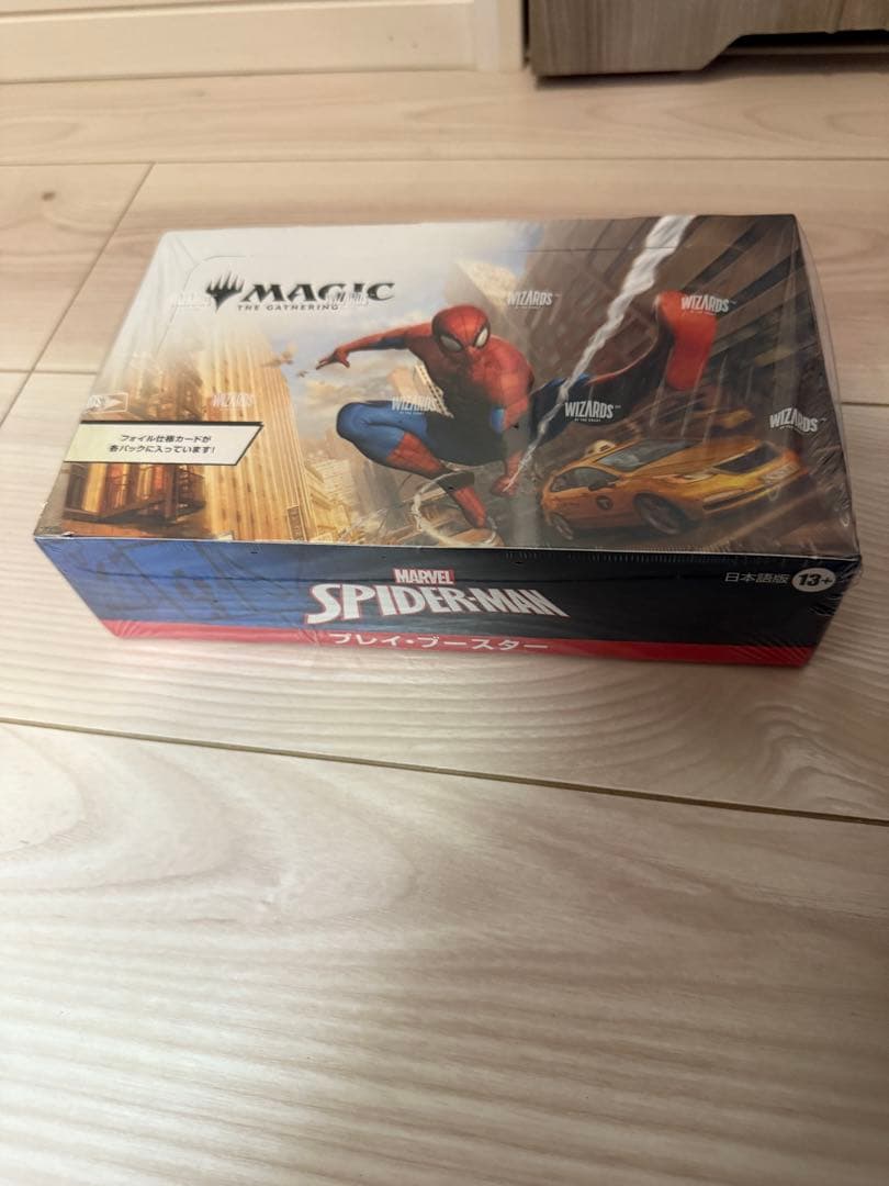 MTG　スパイダーマン　プレイブースターBOX　シュリンク付き