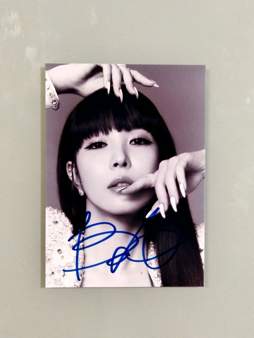 セール中…ボア直筆サイン入り2Lサイズ写真…BoA…45