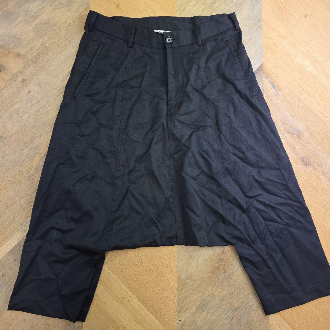 BLACK COMME des GARCONS サルエルパンツ 　y56