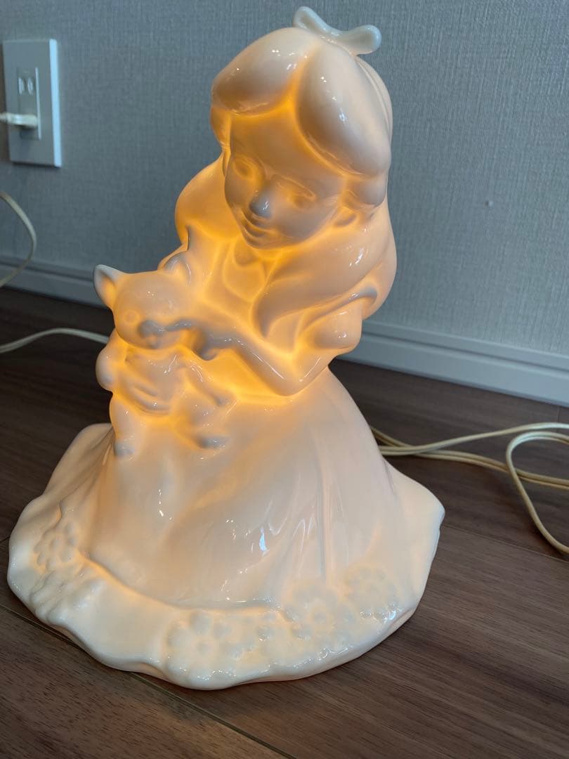 ヴィンテージ 不思議の国のアリス アリス&ダイナ ルームランプ