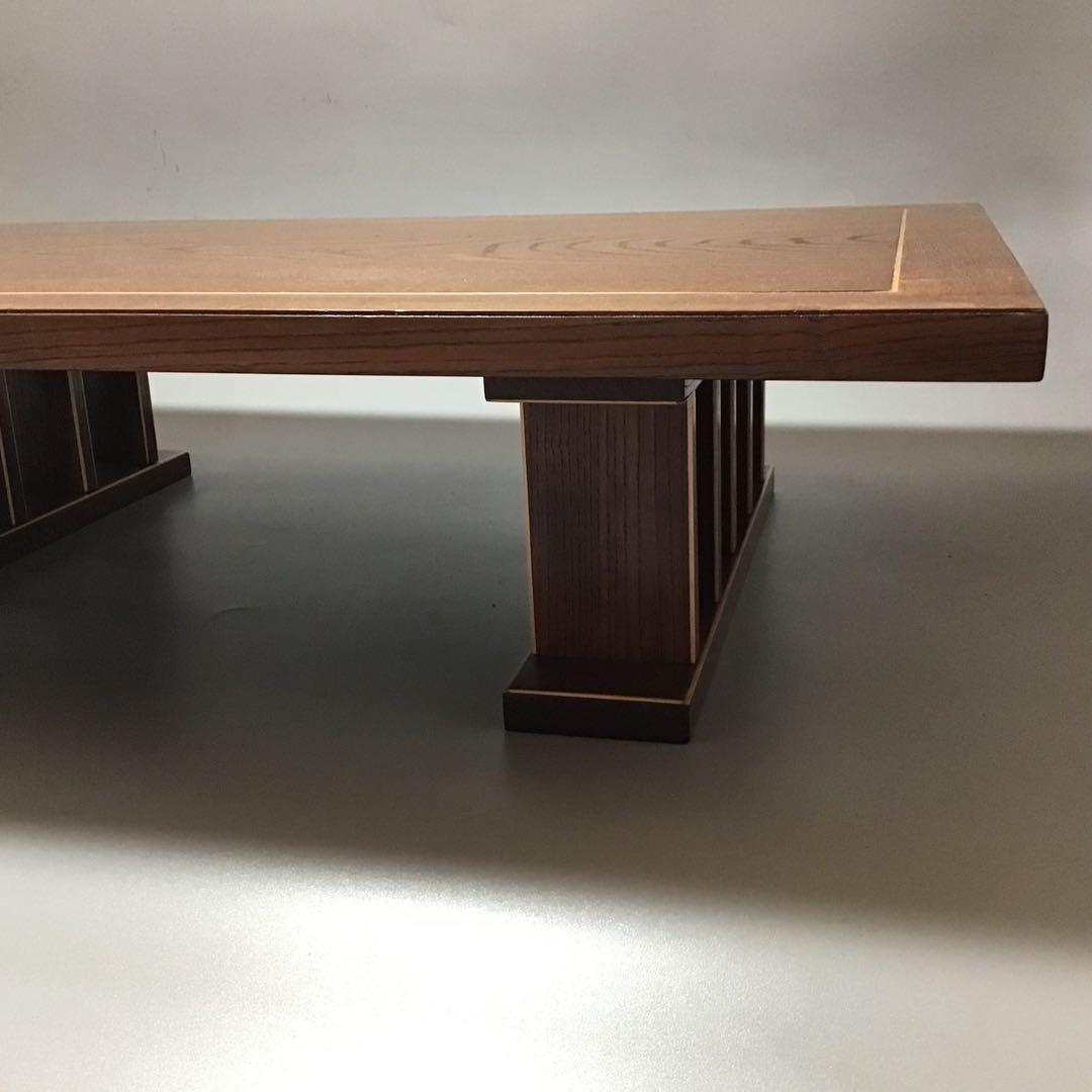 神代欅玉杢造り平卓