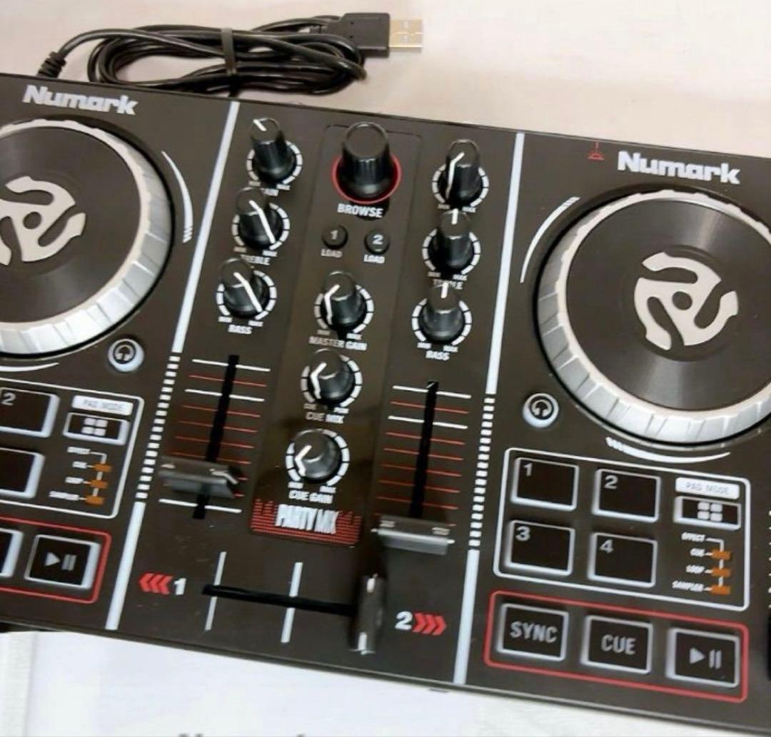 【本体美品】Numark PARTY MIX DJコントローラー