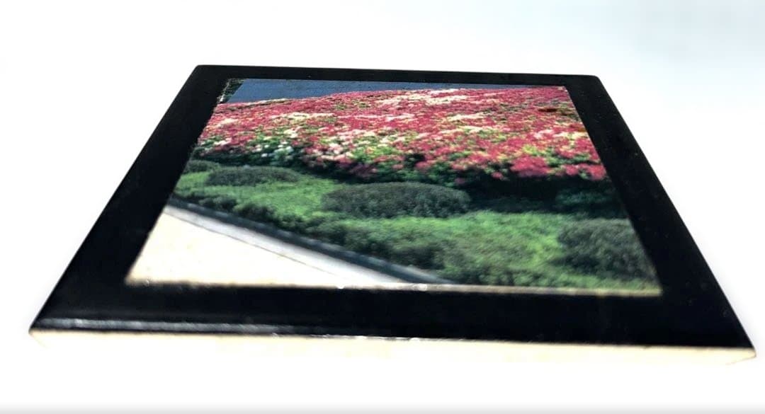 INAXプリントタイル ツツジの花壇&ルノアール 散歩 ガンビー夫人 2枚セット