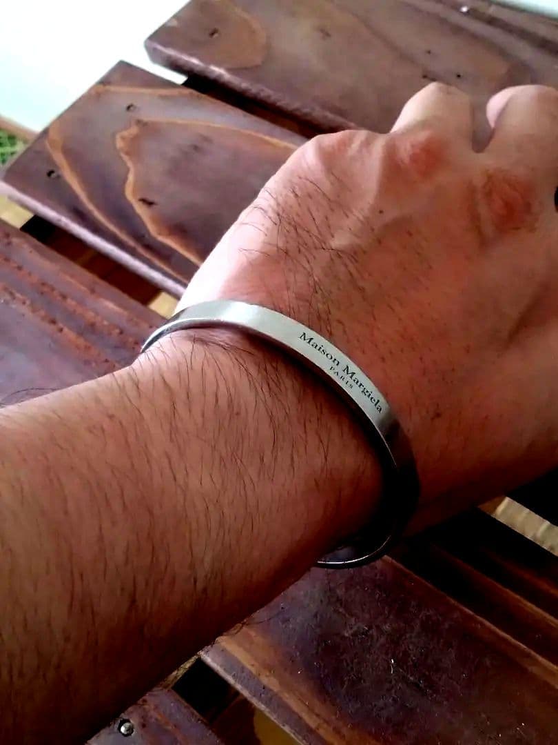 Maison Margiela シルバーバングル