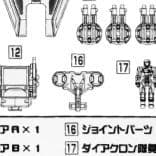 ダイアクロン DA-92 鎧装合体パワードコンボイ 鎧装パーツのみ