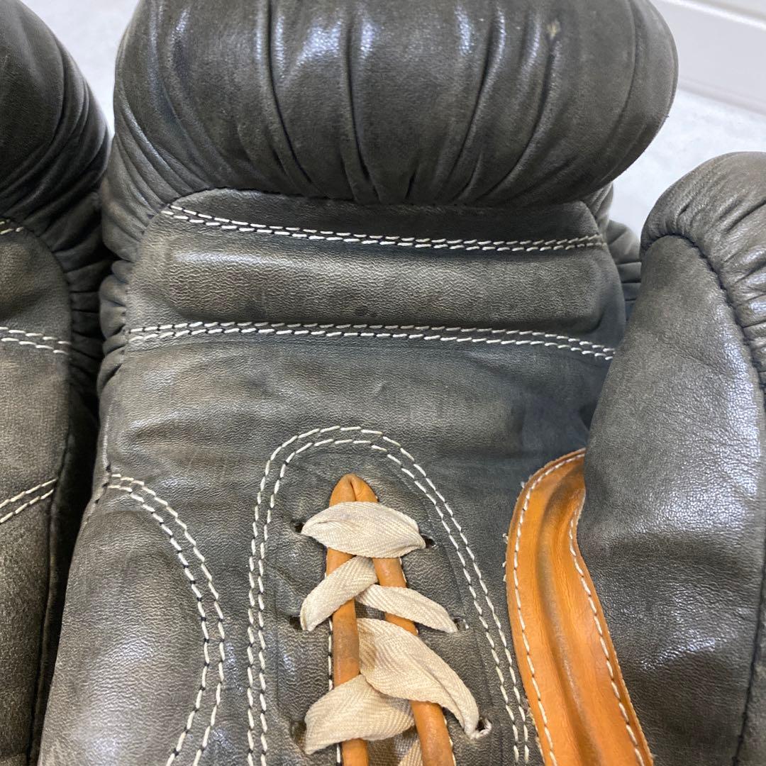 当時物 アンティーク ボクシング　グローブ　hatori