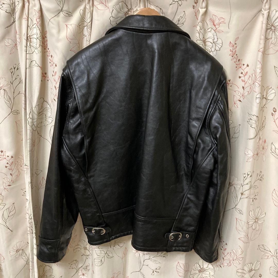 Schott シングルライダース AT101 ブラック 40