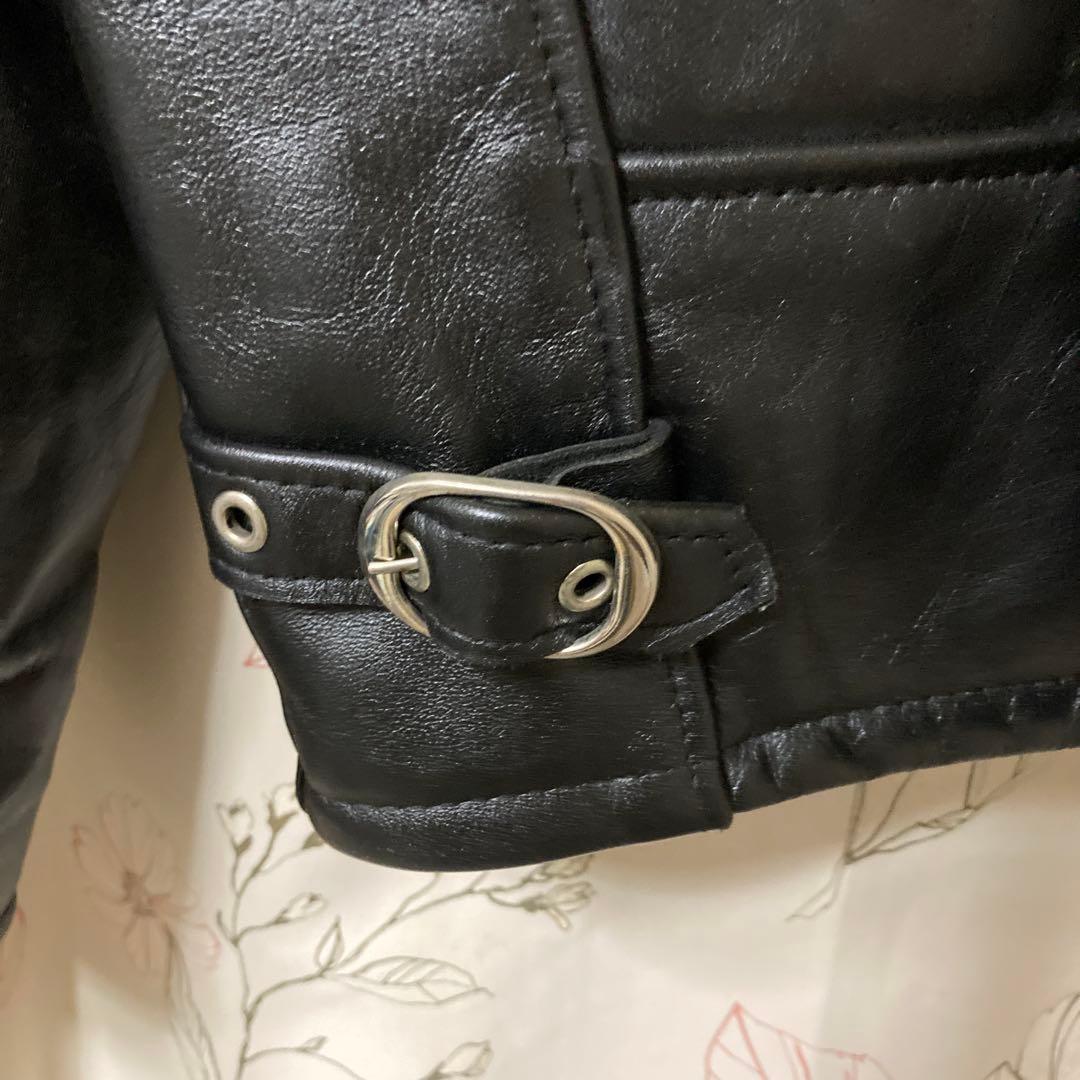 Schott シングルライダース AT101 ブラック 40