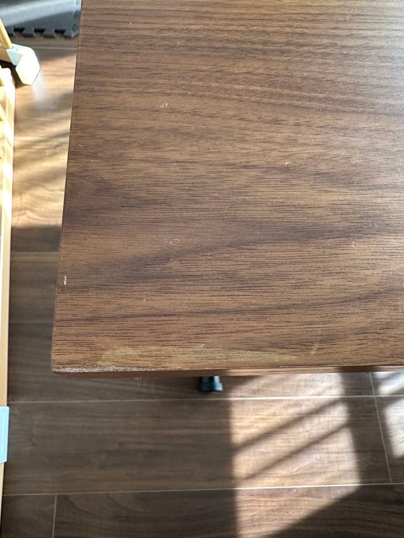 【NITORI】NEWアクティブウォールナット 昇降式 ダイニングテーブル