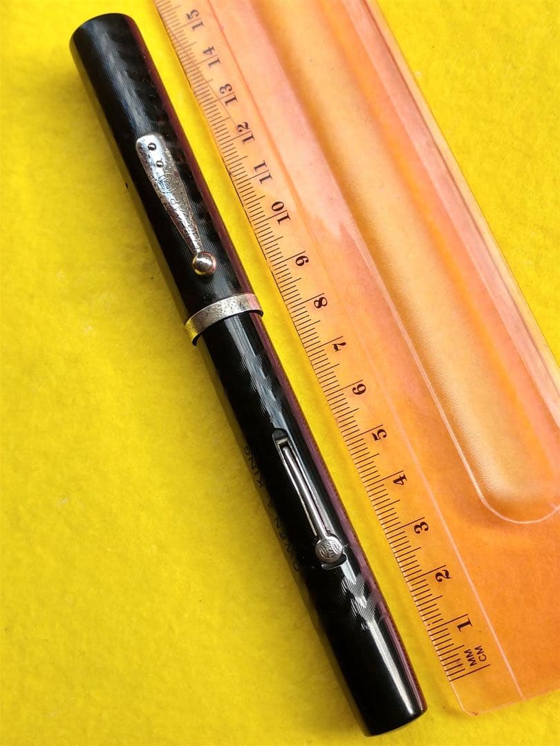 ウォーターマン万年筆　Waterman 58 ブラックハードラバー　No.8