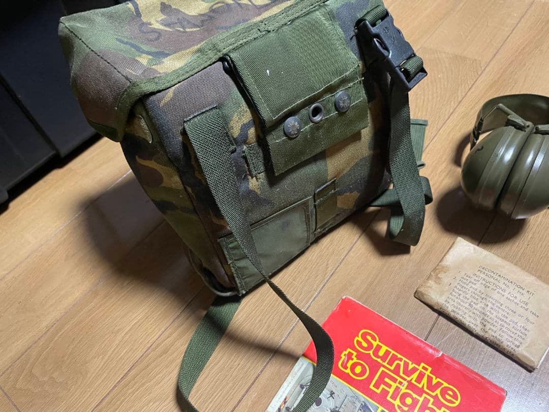 最終値下げ　早い者勝ち イギリス軍 S10　ガスマスク一式