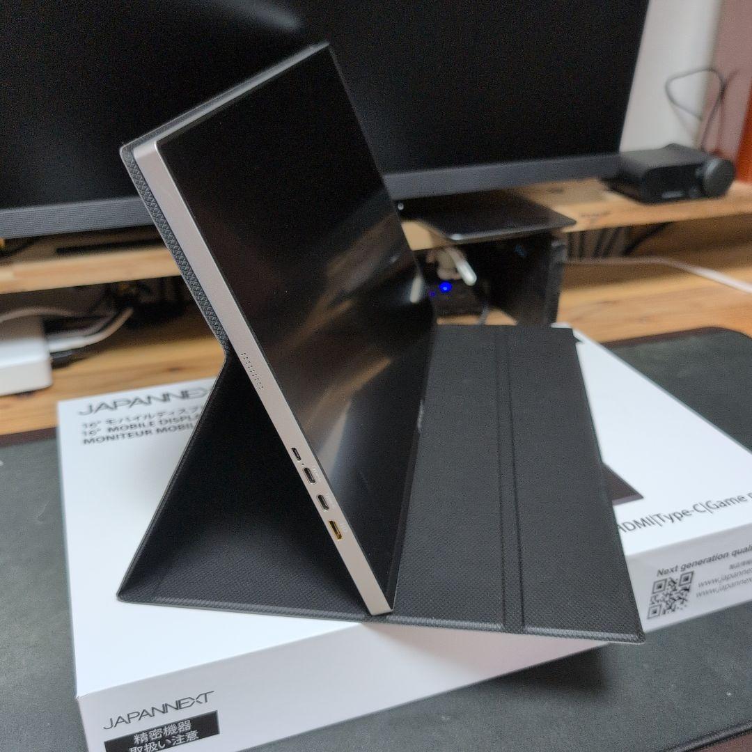 中古 JAPANNEXT 16インチ WQXGA モバイルディスプレイ
