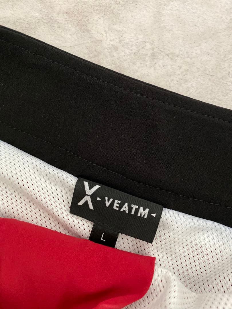 VEATM 競泳水着 Lサイズ レッド　廃盤　寺島遼モデル　30〜31インチ目安