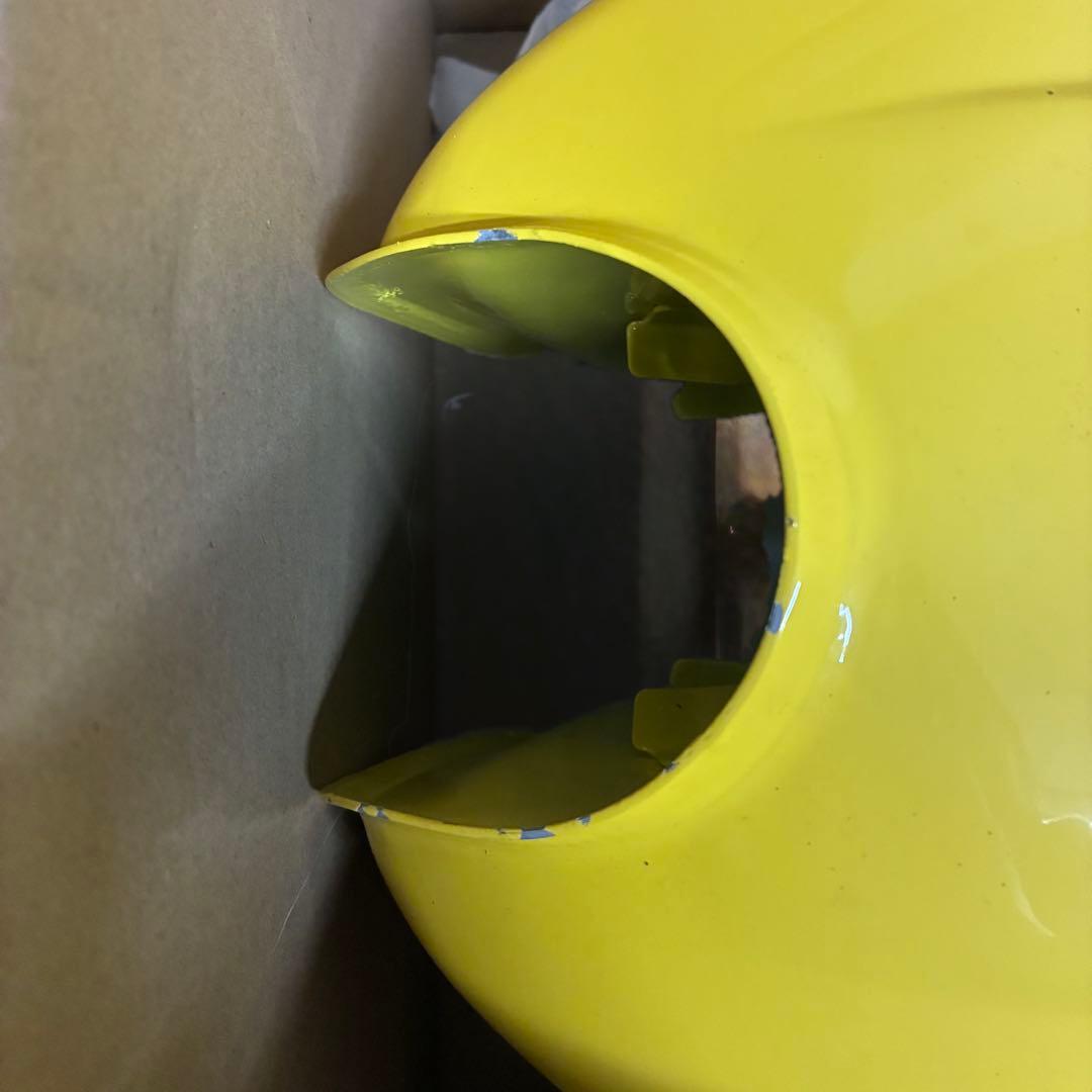 CB400F　ガソリンタンク　リプレイス品　イエロー　スチール製