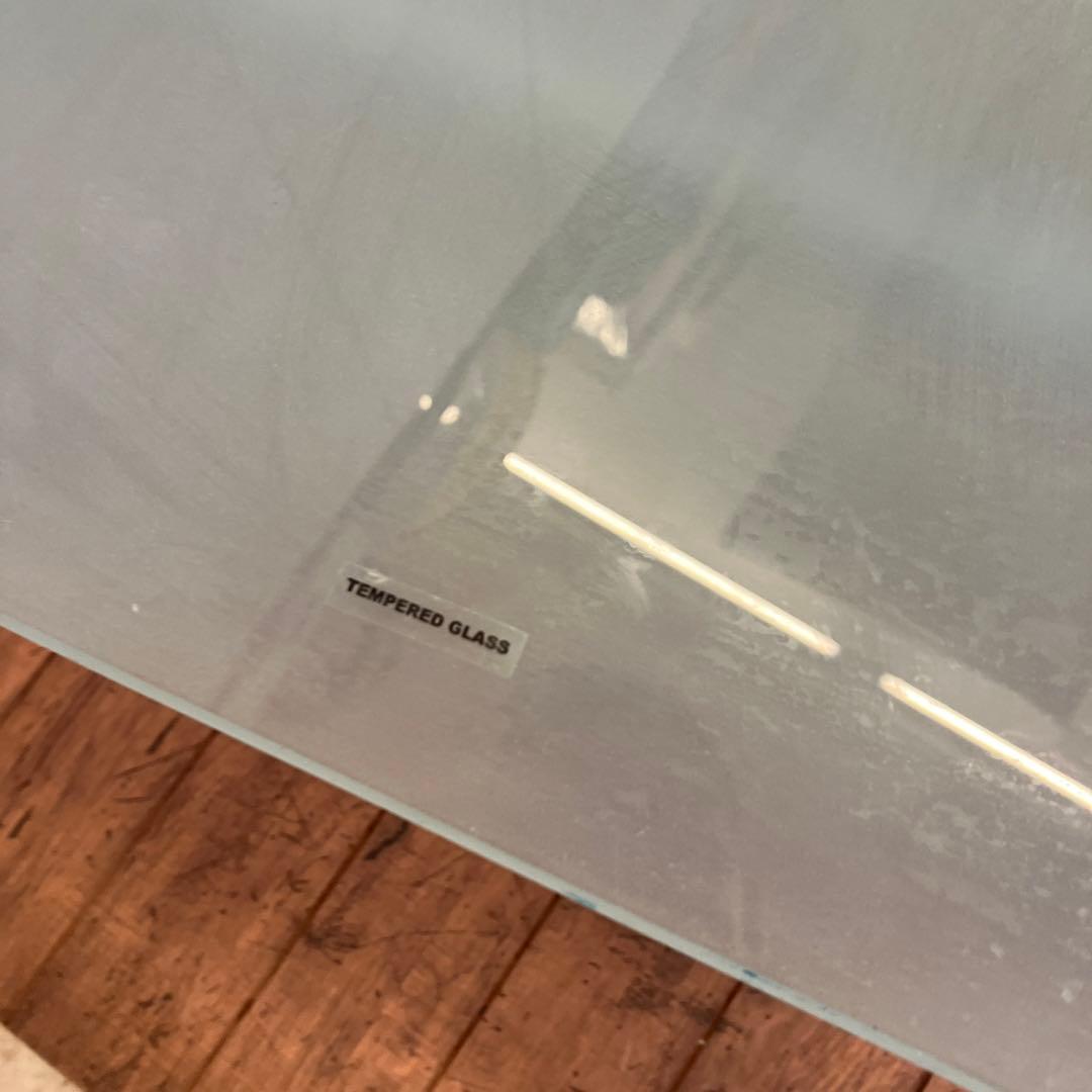 ハヤミ工業 ガラス天板 2段収納棚 テレビボード テレビ台 ディスプレイ台