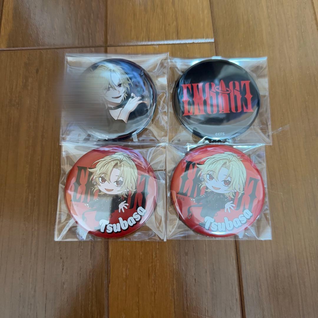 Element Sicks ツバサ 缶バッジ4点 チェキ4点