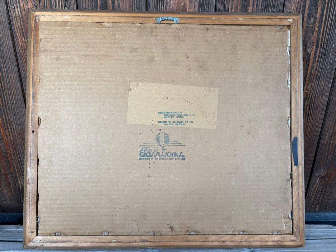 ビンテージ　パブミラー　メキシコ