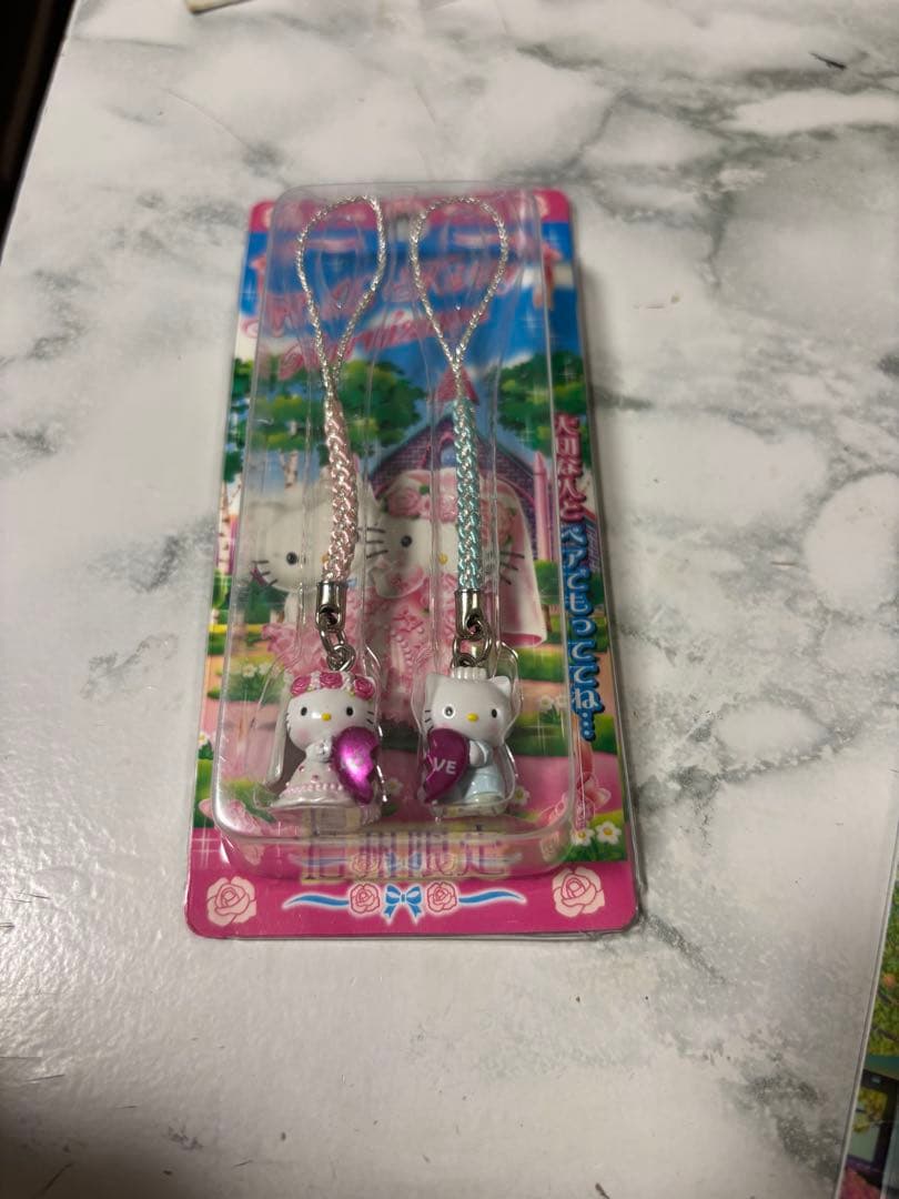 ハローキティ　信州限定　軽井沢ウエディング　キティ&ダニエル　自転車　2005