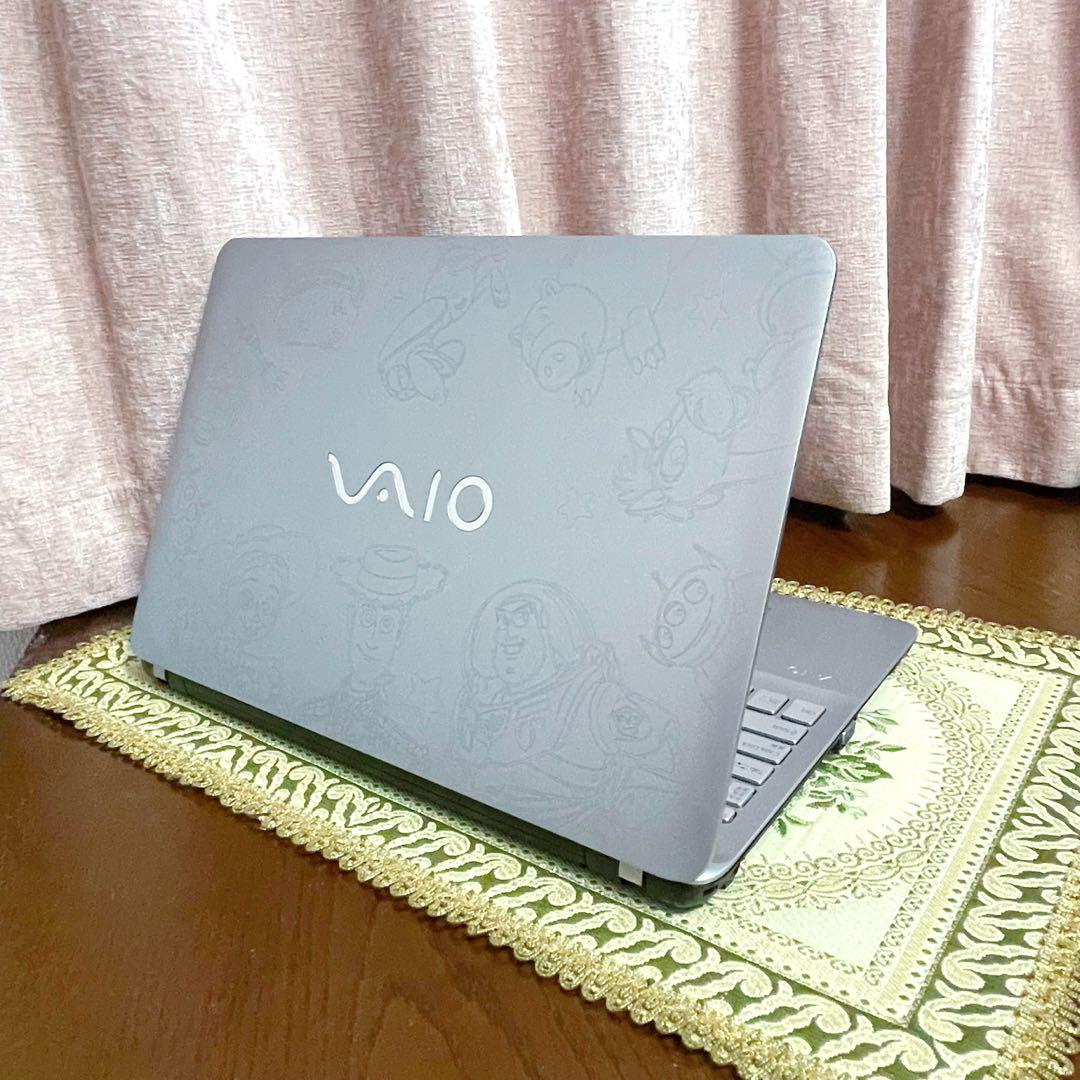 レア⭐︎ディズニー⭐︎トイストーリー⭐︎大容量⭐︎ノートパソコン⭐︎シルバー⭐︎オフィス付き