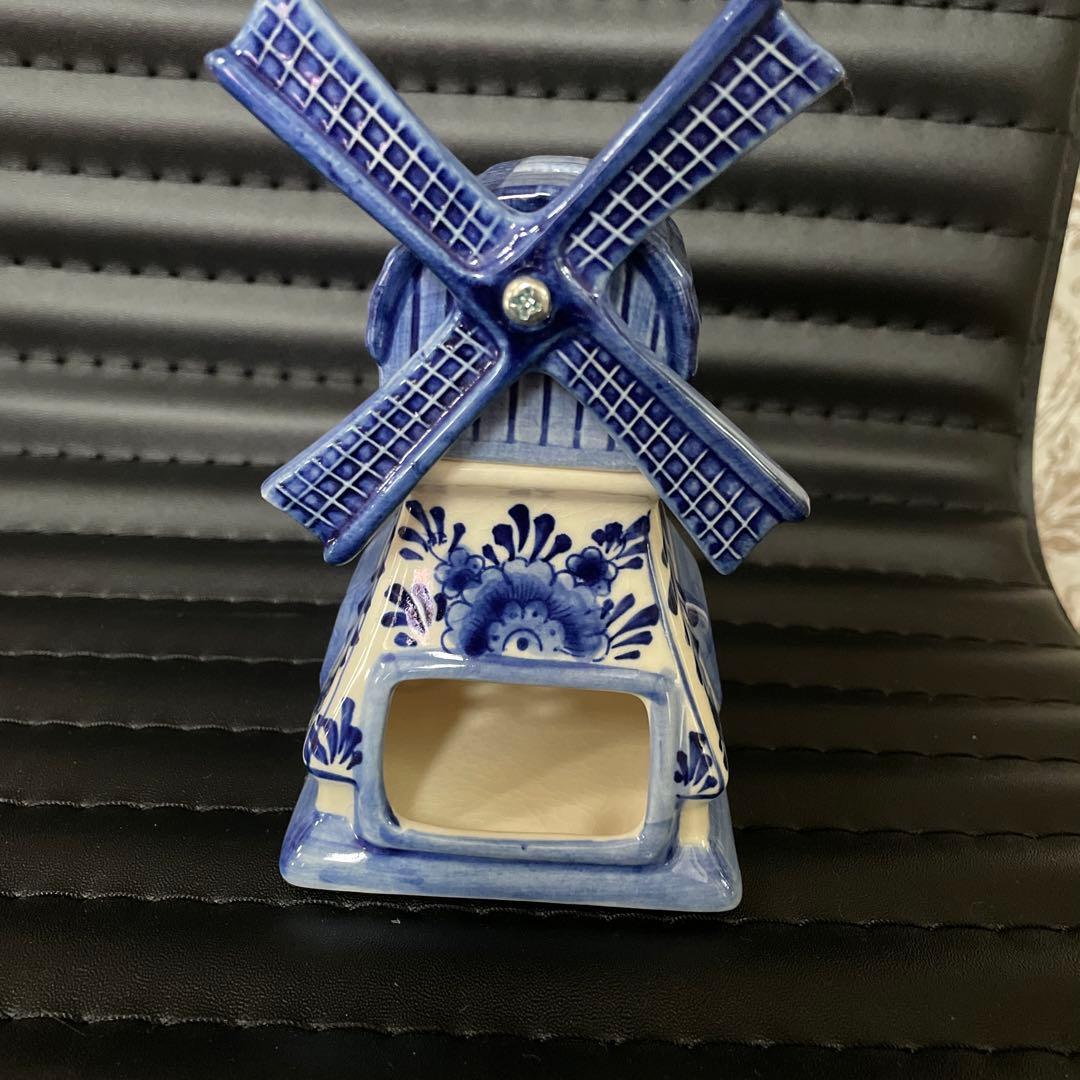 オランダ風車 セラミック製 香りオイル