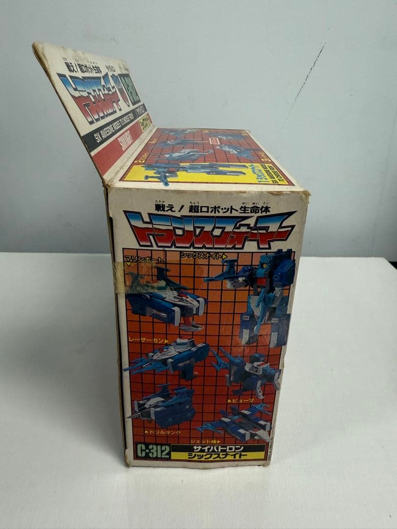 C-312 シックスナイト サイバトロン 当時物 トランスフォーマー　美品