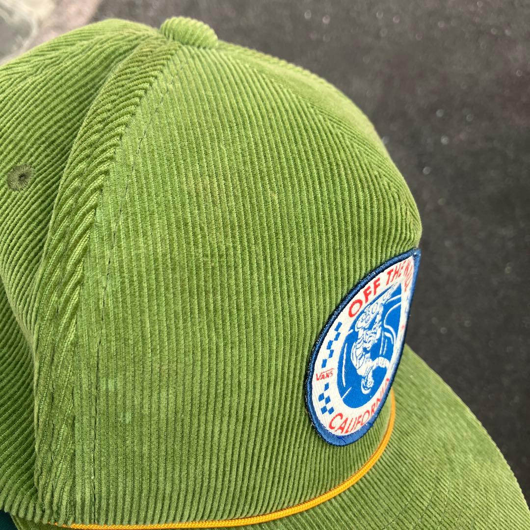 激レア　90s 00s vans キャップ　コーデュロイキャップ