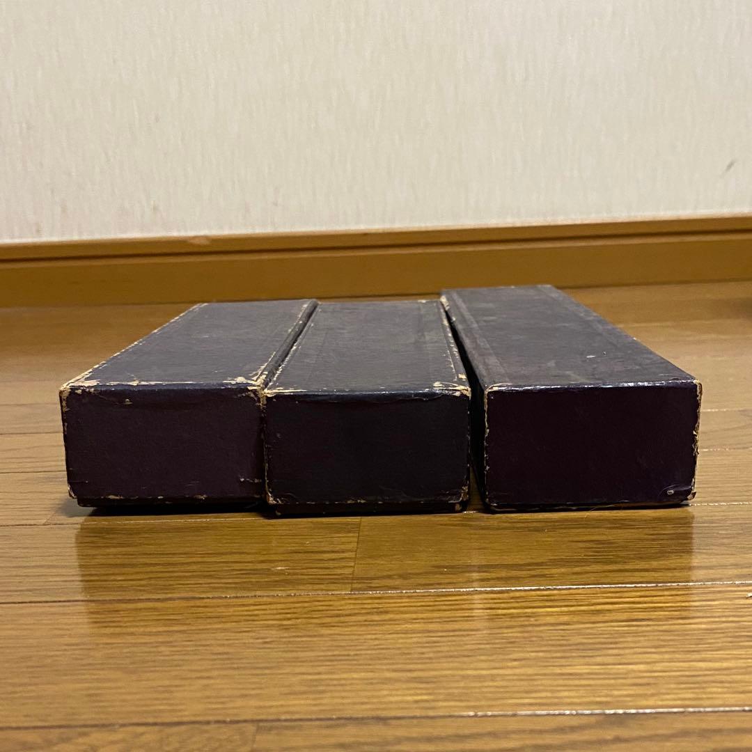 HOゲージ　空箱　3個セット 河合模型製作所 KAWAI MODEL