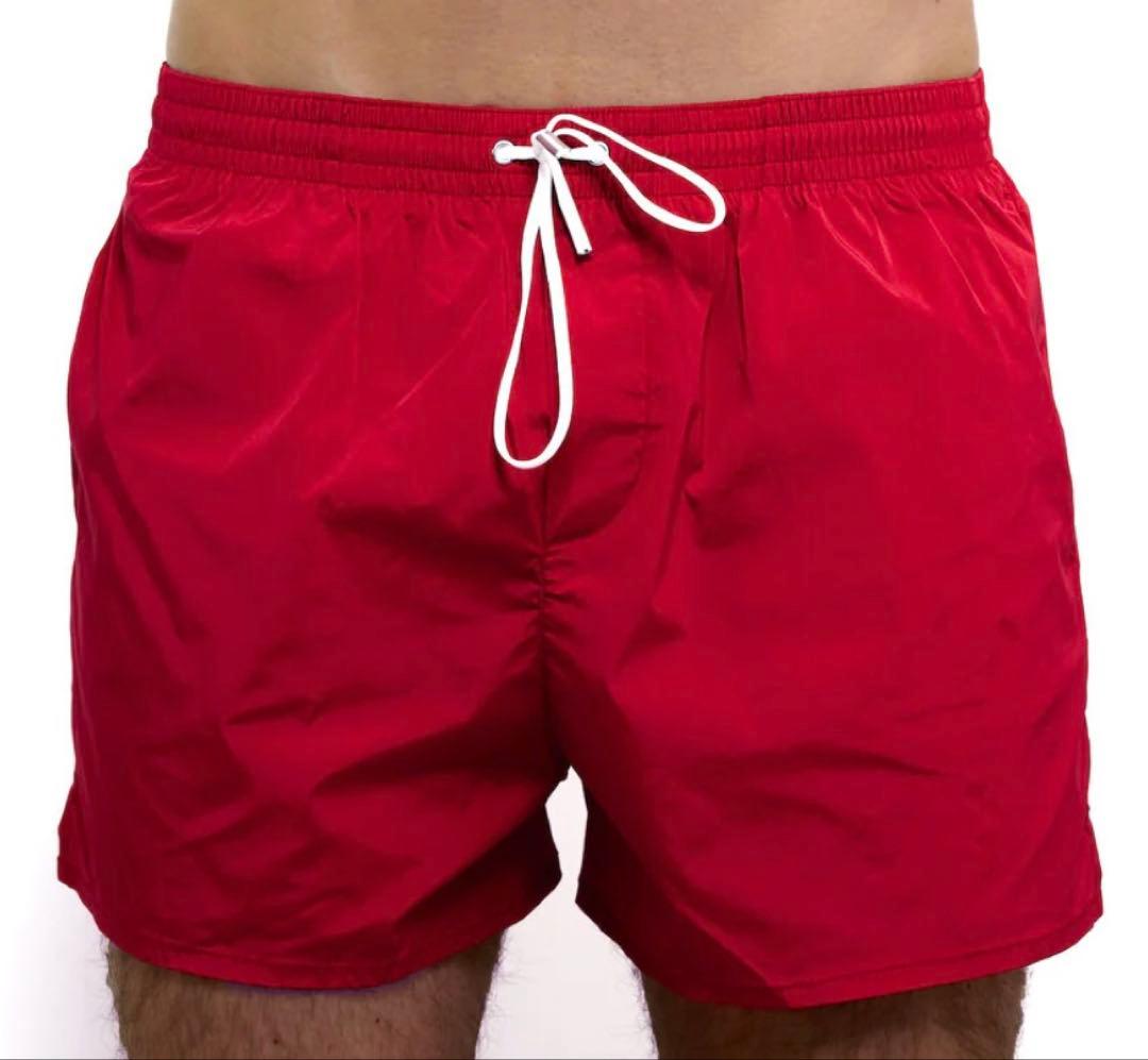 DSQUARED2 ICON ボクサー水着 サイズ50 レッド