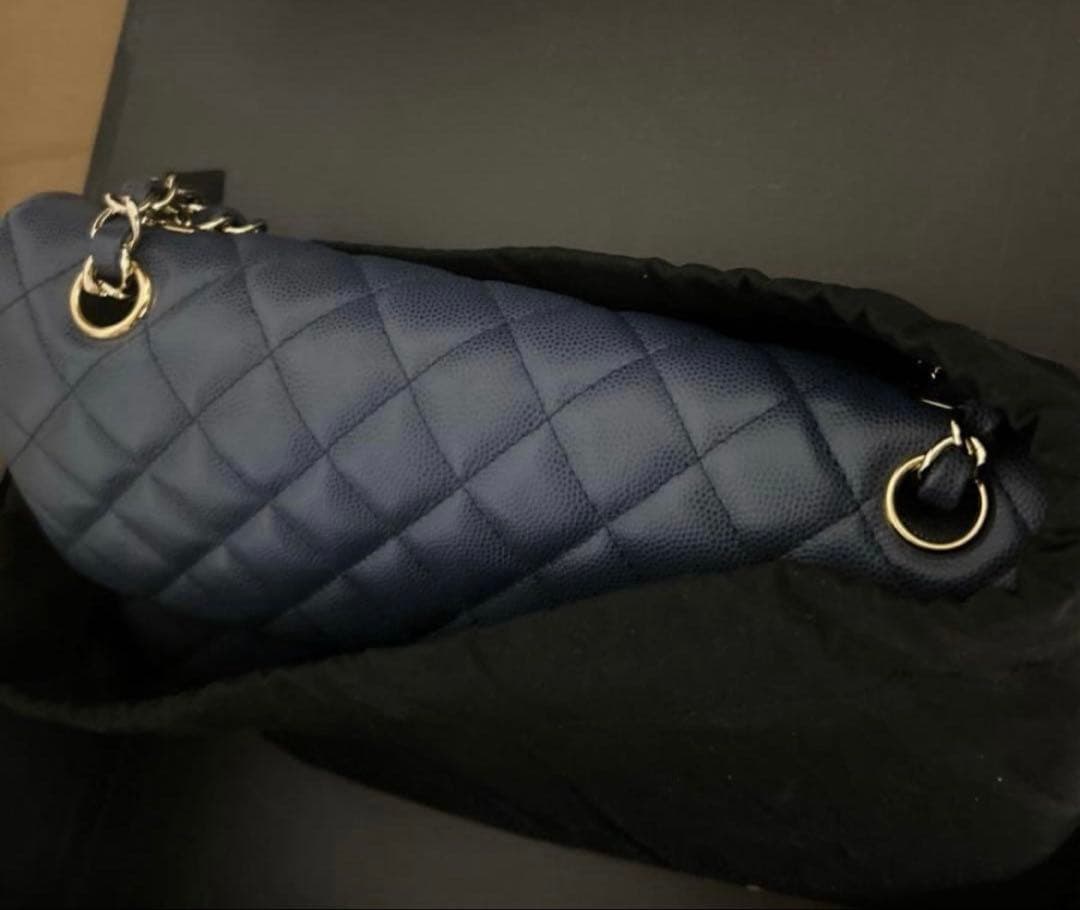 Ｍ*ａ様 CHANEL ノベルティ キャビアスキン マトラッセ25 クラシックハ