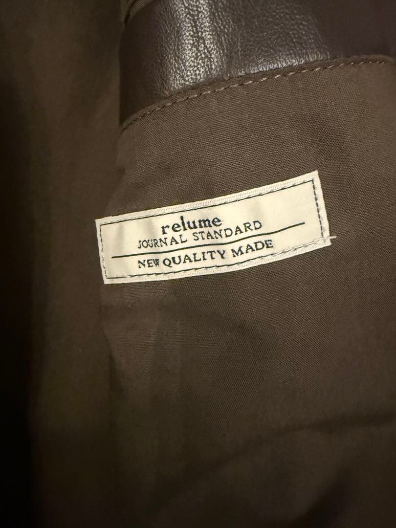 ジャーナルスタンダード　SKOOKUM スクーカム別注　レザージャケット　美品