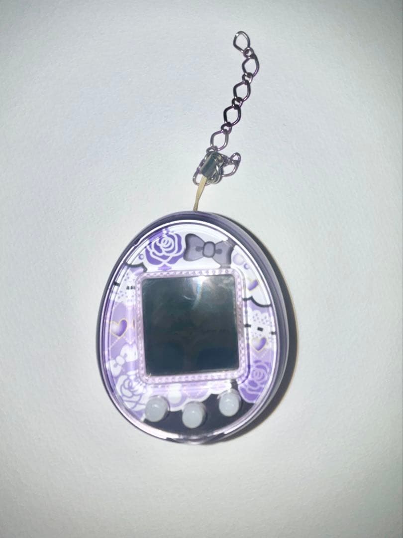 たまごっち4U +パープル、4U +カスタムカバー付き