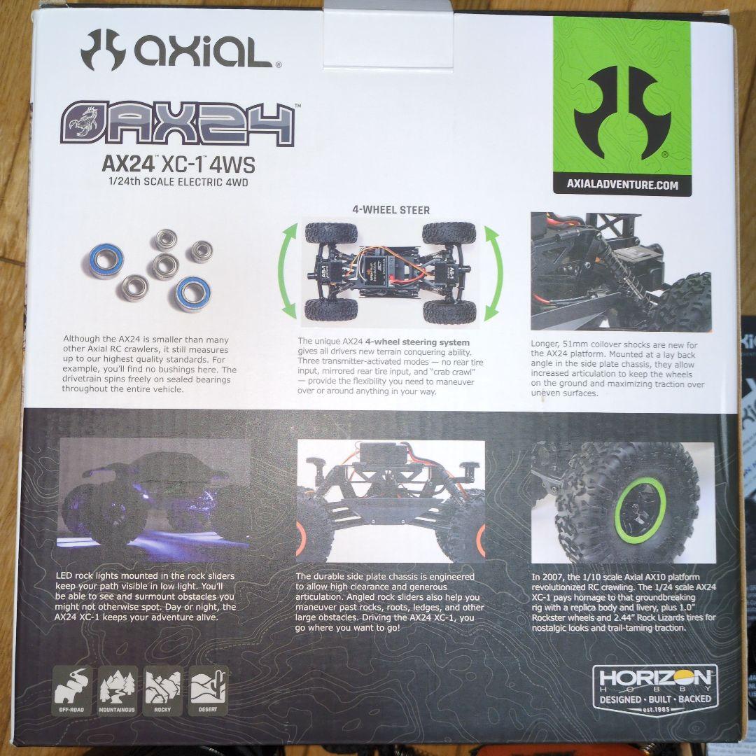 axial　AX24 XC1 4WS RTRラジコンカー