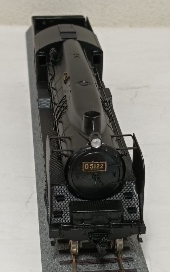 HOゲージ 天賞堂アダチ D51全流蒸気機関車、メンテナンス済