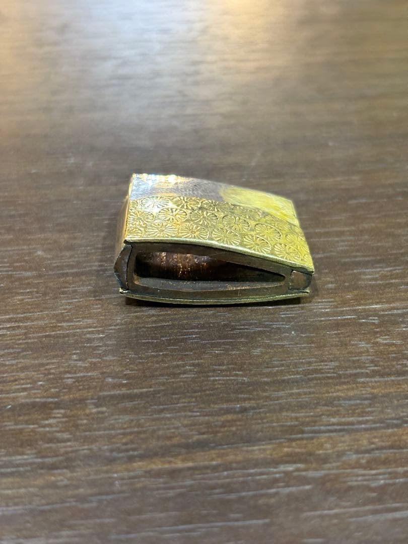 ハバキ　二重はばき　金着せ　銀着せ　はばき