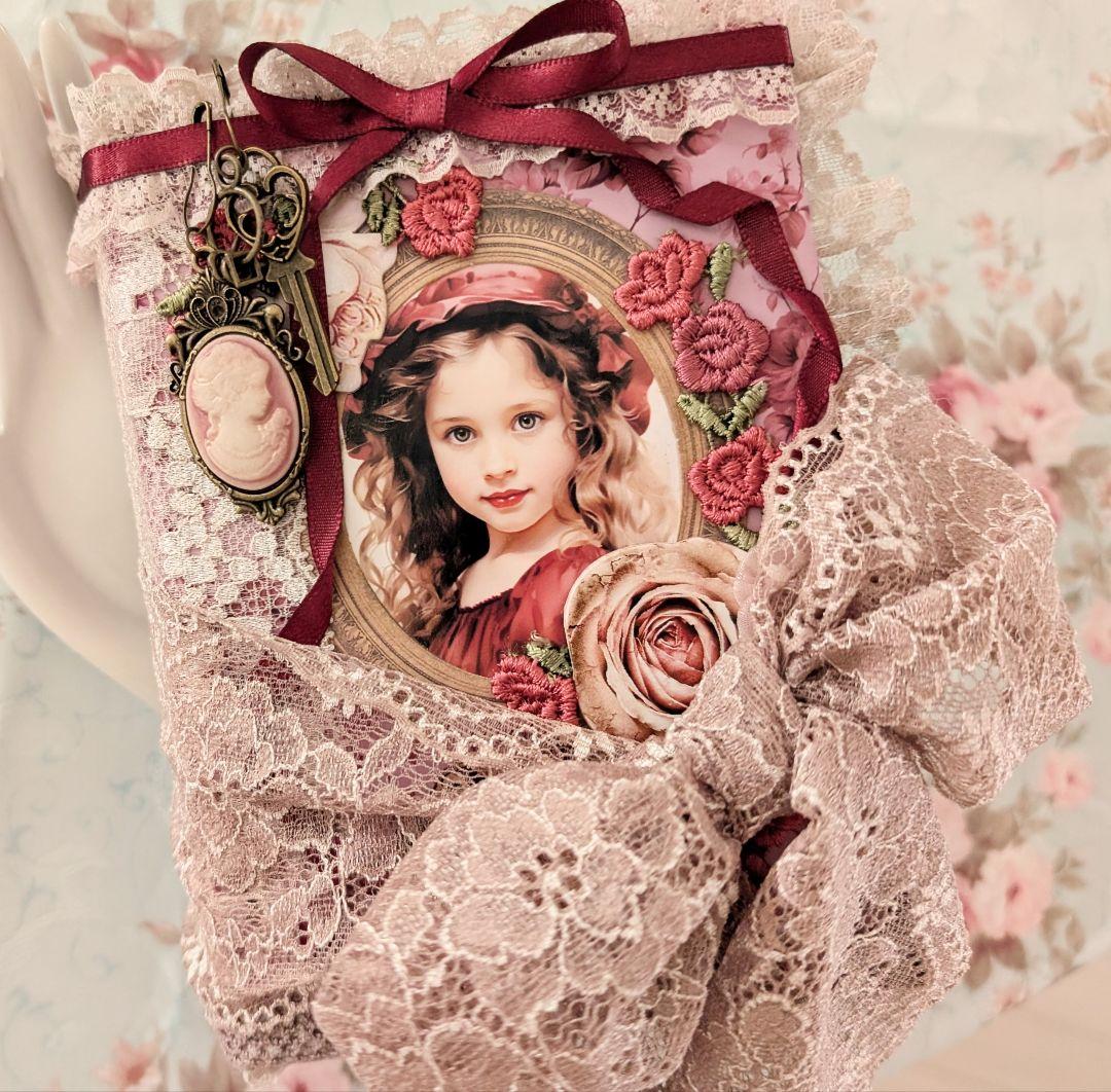 薔薇とレースのビクトリアンスィートジャンクジャーナル*Serenity*