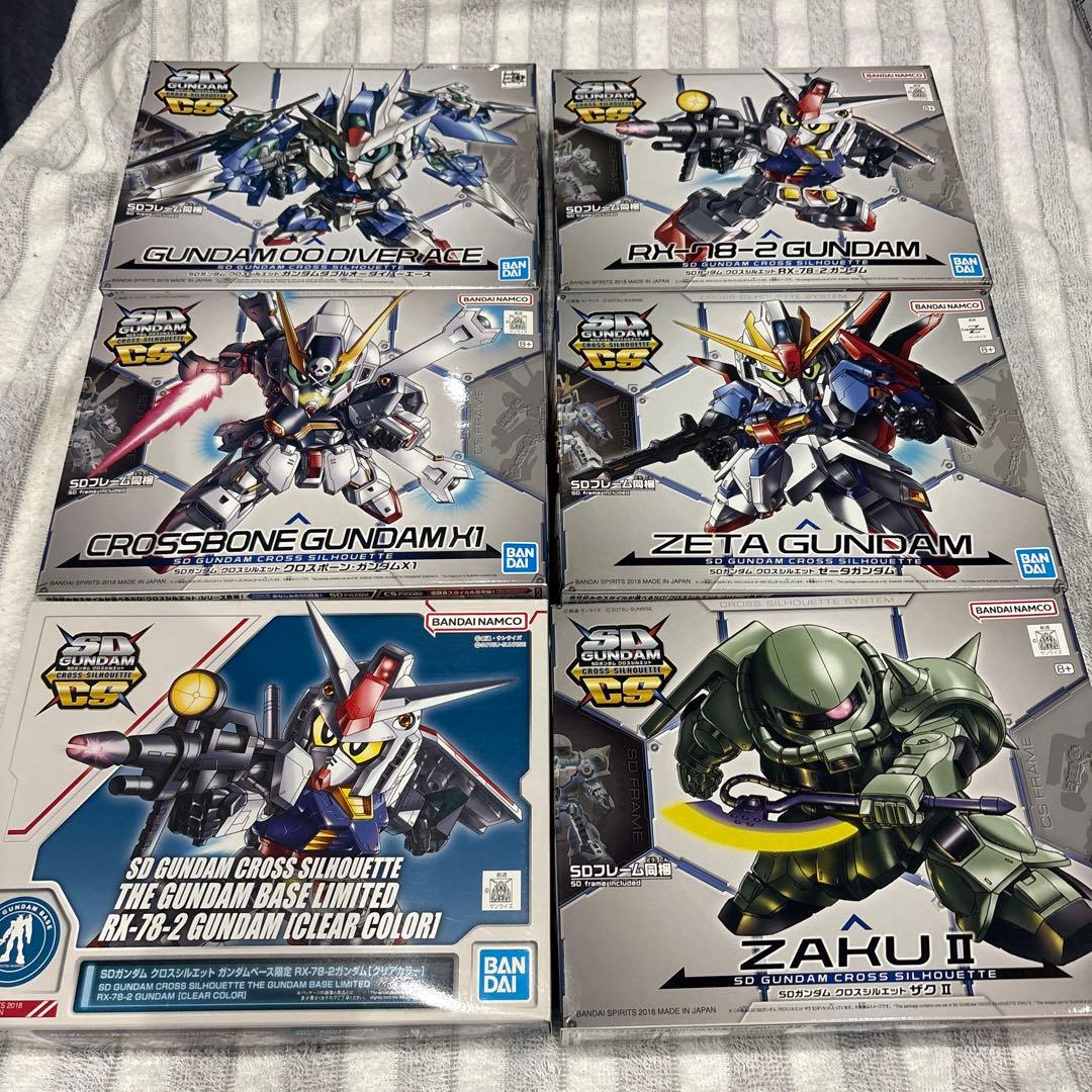 SDCSガンプラモデルセット 10点