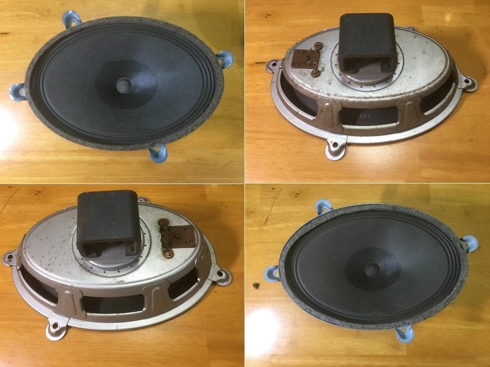 西独Nordmendeレアビンテージ大型フルレンジP1725システム ペア