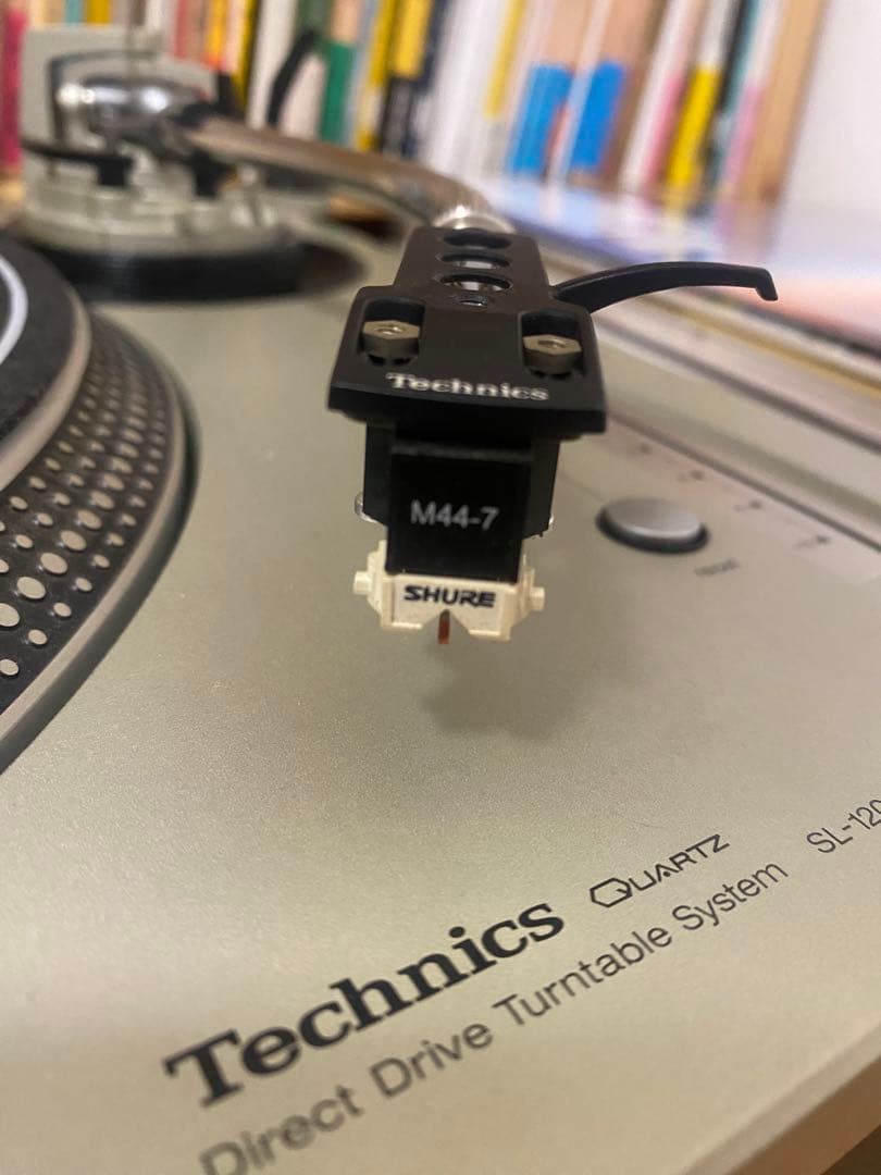 Technics SL1200 MK3D ヘッドシェル、カートリッジ、針付き