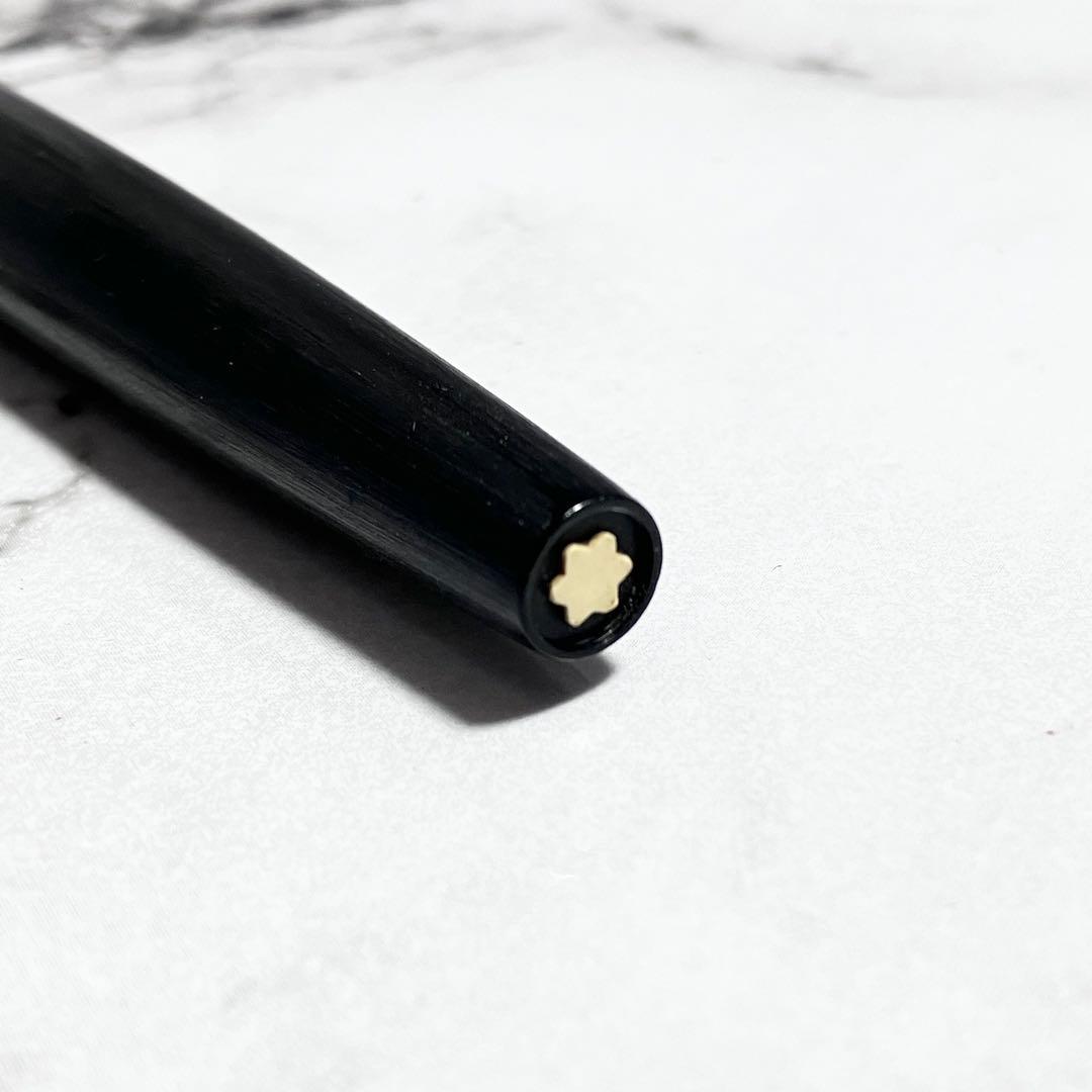 モンブラン 万年筆 224 ペン先 585 14K ブラック ホワイトスター