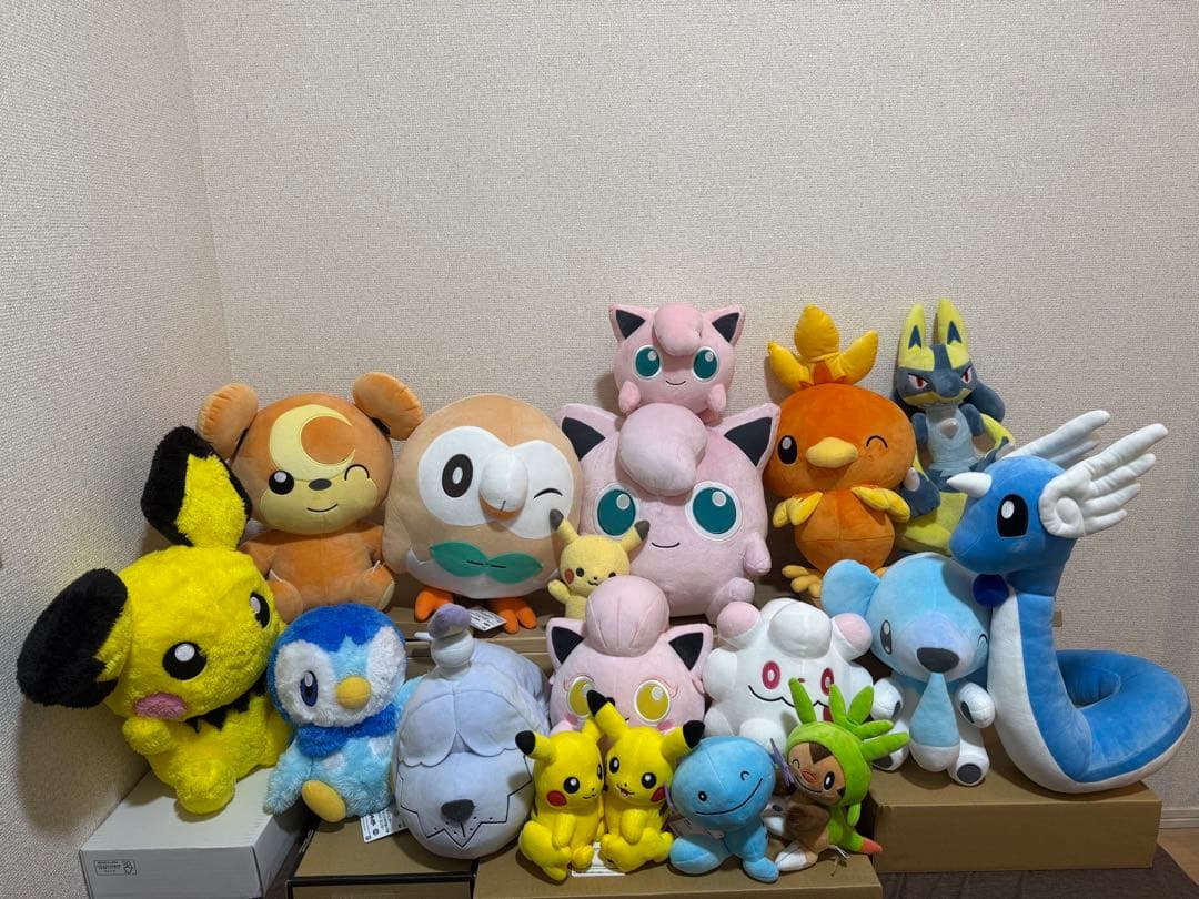 ポケモン ぬいぐるみ　新作アチャモ含む18体セット　まとめ売り