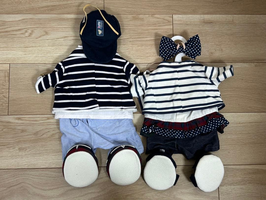 ディズニーシー　ダッフィー、シェリーメイ　キャナリークロージング　コスチューム