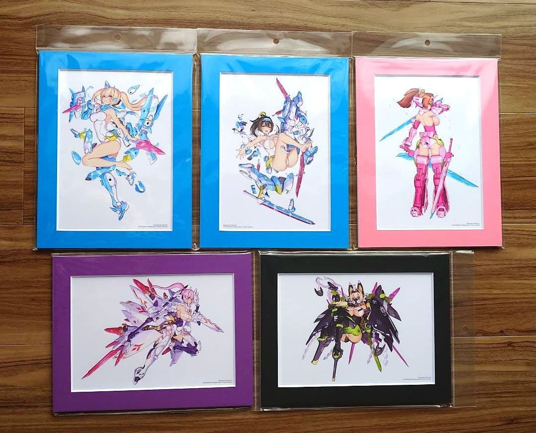 コトブキヤくじ メガミデバイス 朱羅カスタマイズ　フルコンプリートセット