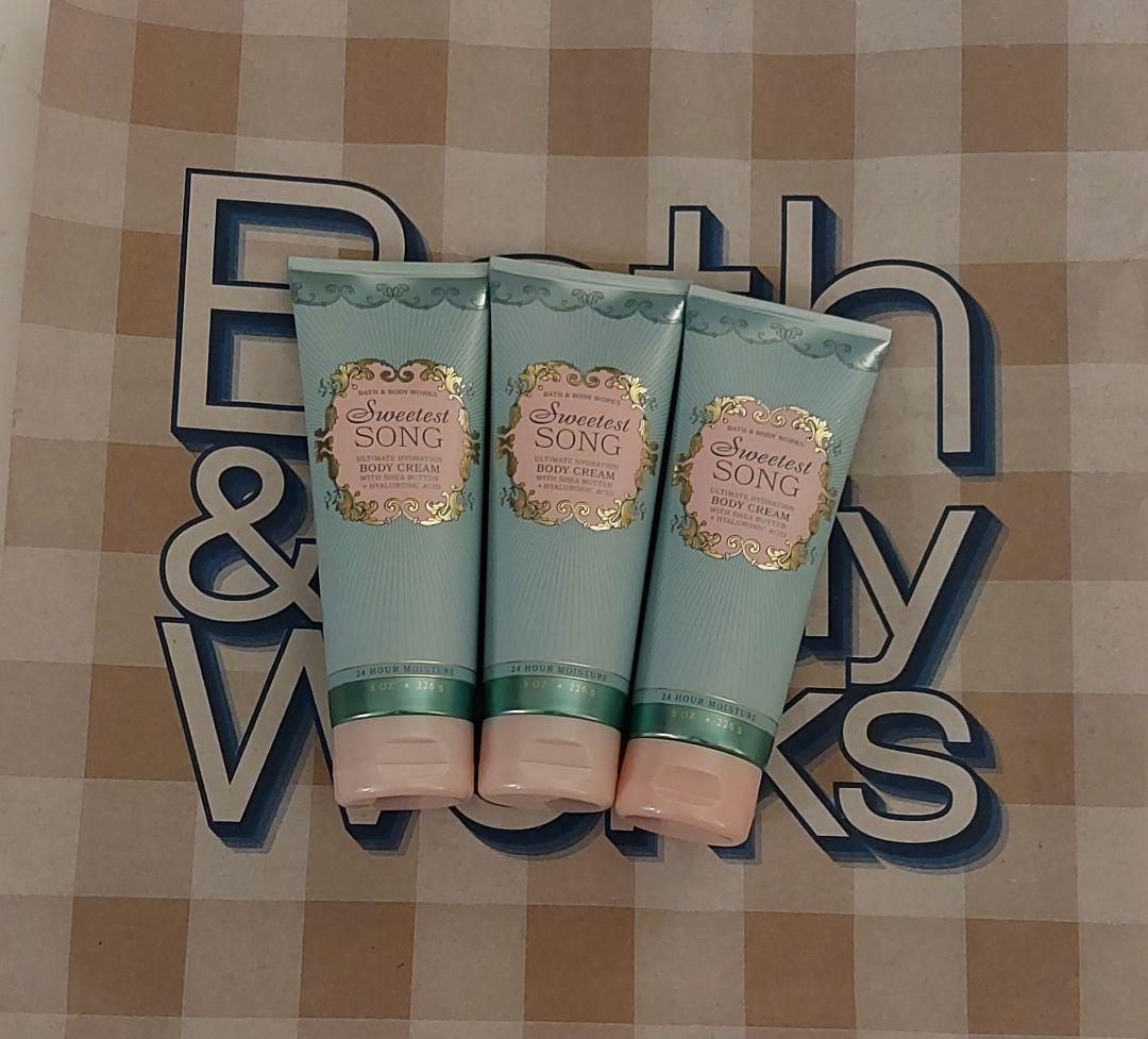 Sweetest Song ボディクリーム 3本ボディウォッシュ2本セット