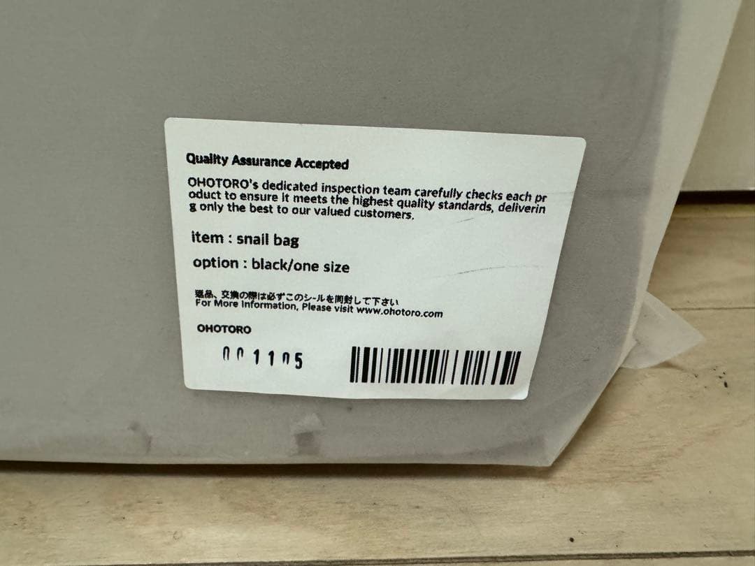 バッグ OHOTORO Snail Bag