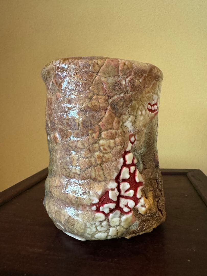 氏家昴大　黄瀬戸　湯呑　現代アート