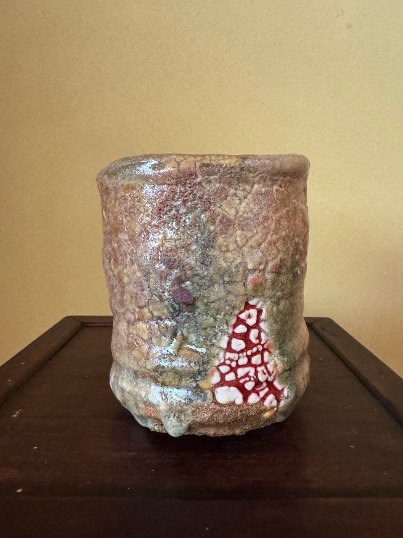 氏家昴大　黄瀬戸　湯呑　現代アート