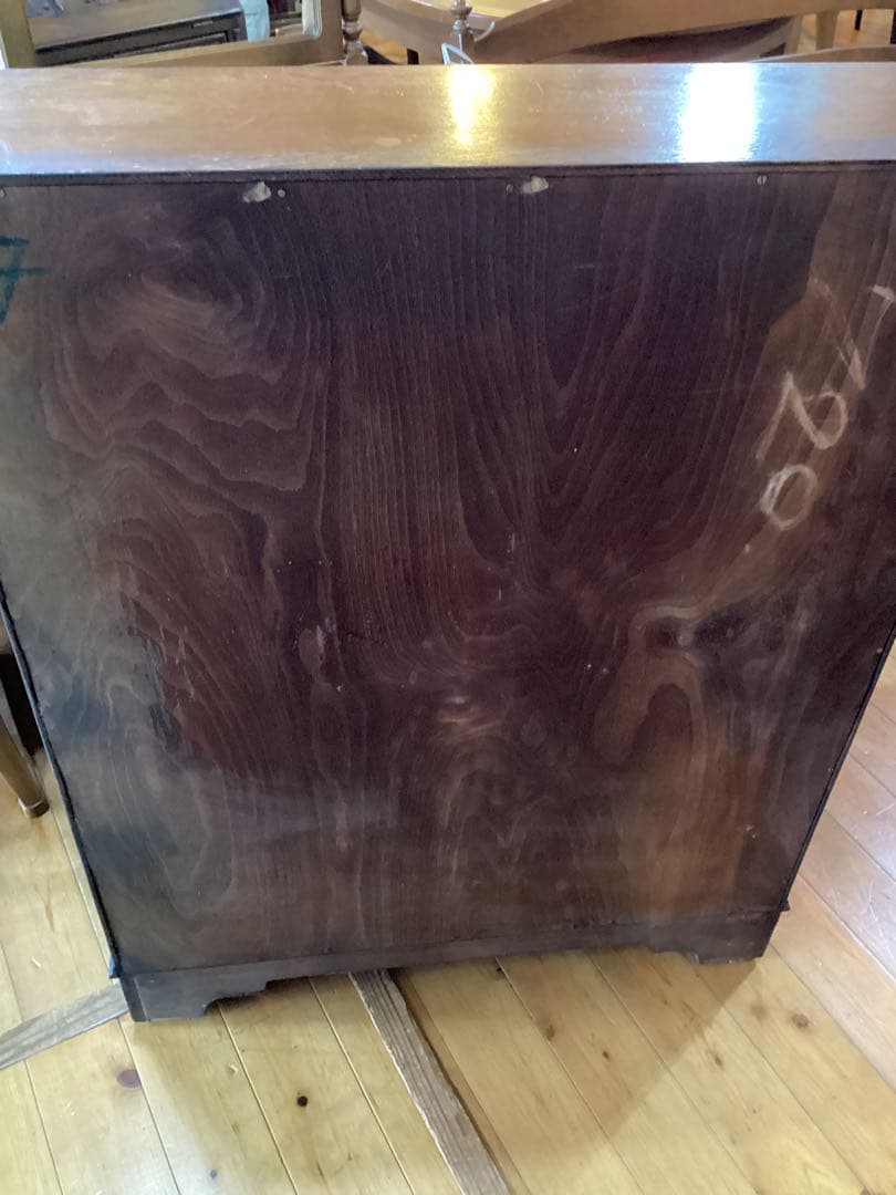 イギリスアンティーク　ライティングビューロー　デスク　キャビネット